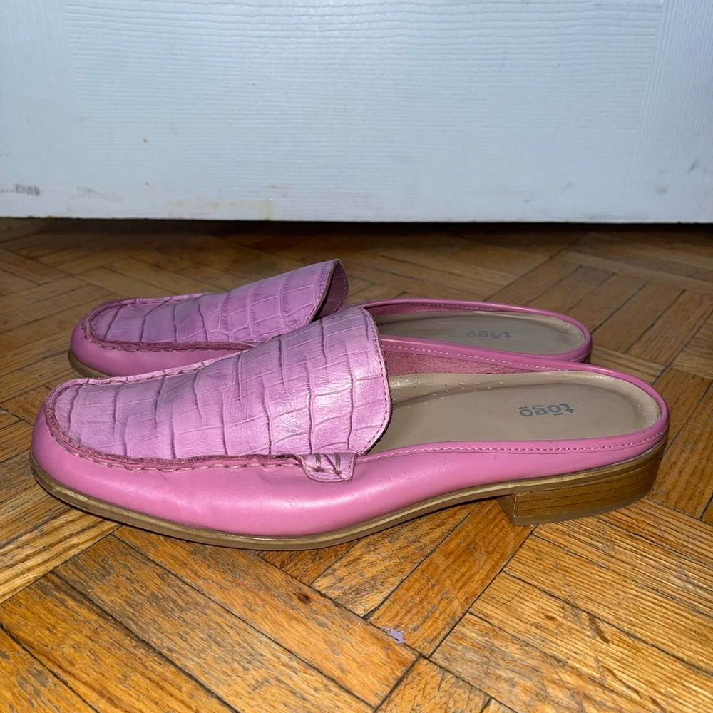 Pink Loafers/Mules